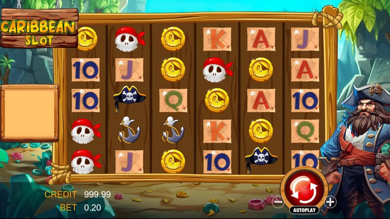 Caribbean Pirate Slot Machine
