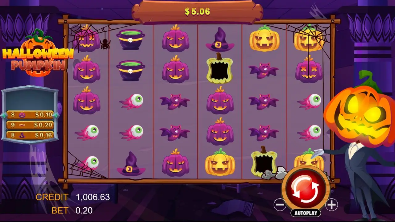 Halloween Pumpkin Slot Machine