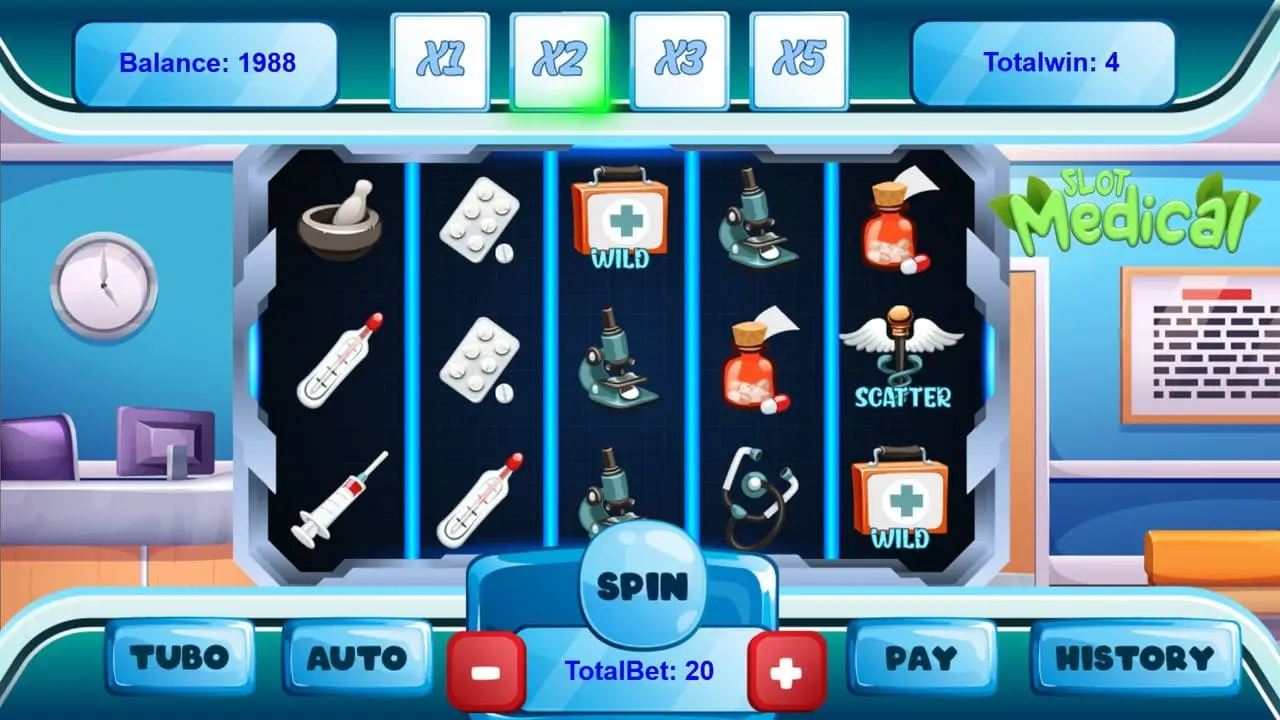 Medical Prescription Slot Machine